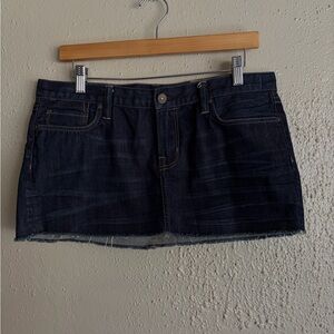 All Saints Denim Mini Skirt